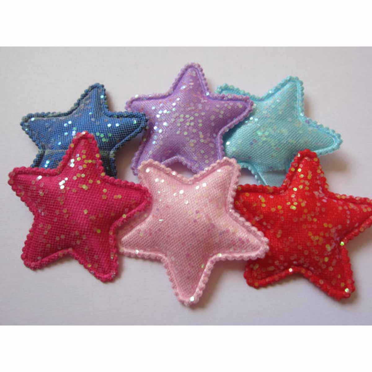120 Glitter Star 1.75″ -6 Colors