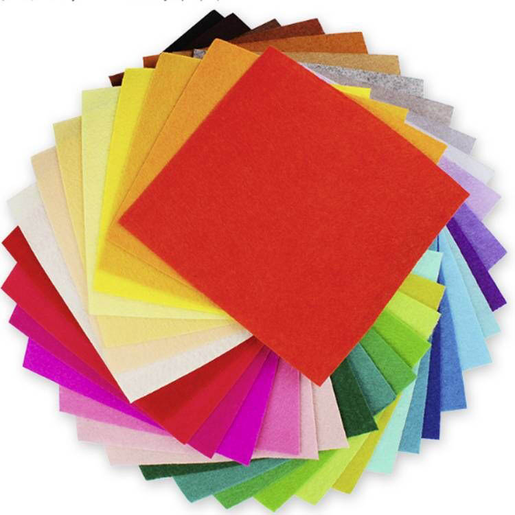 48 Soft Felt Fabric-6 X 6″(24 Colors)