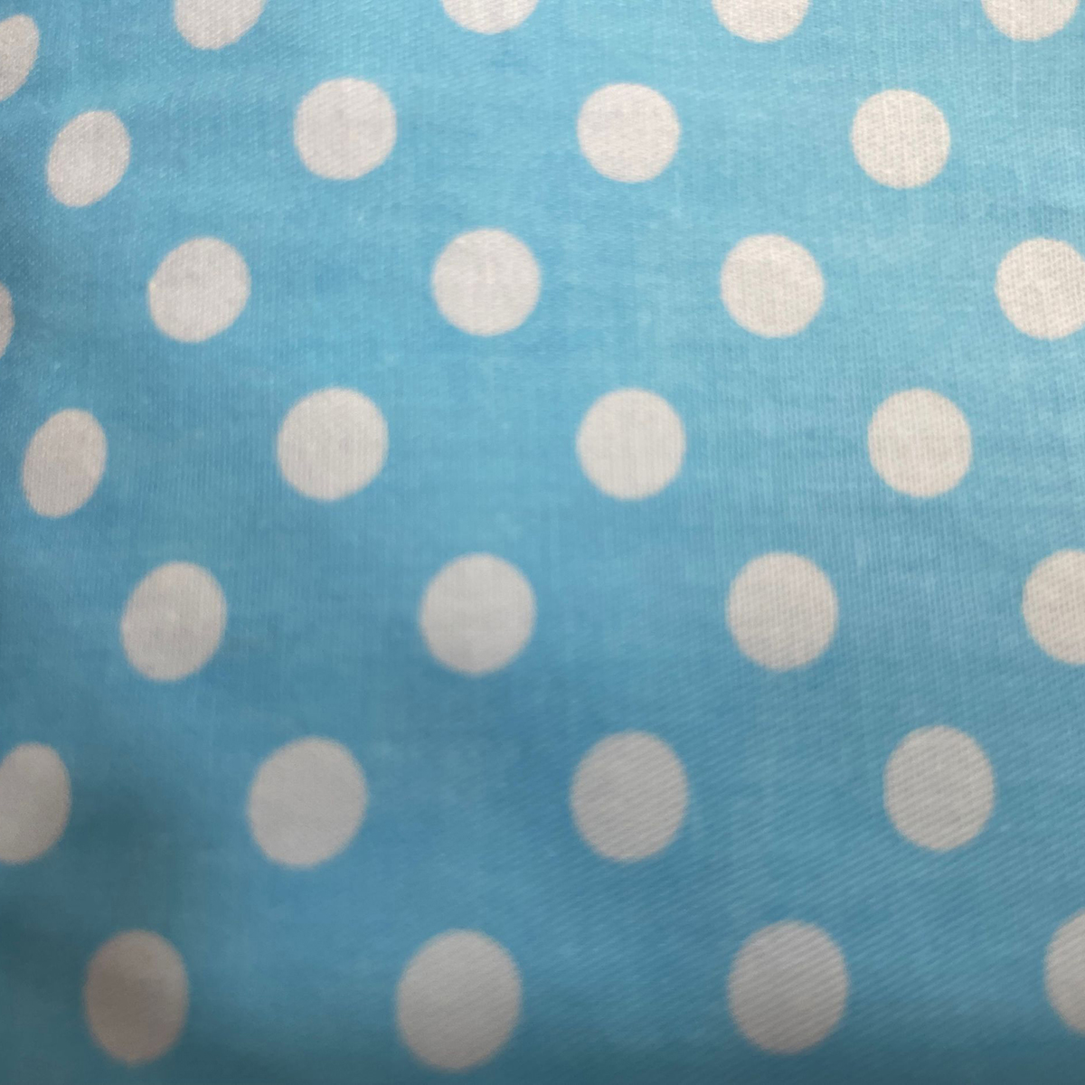 Polka Dots Cotton Fabric-Blue